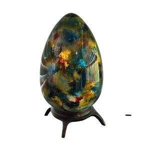 Glass table lamp Egg Shaped Accent Lamp